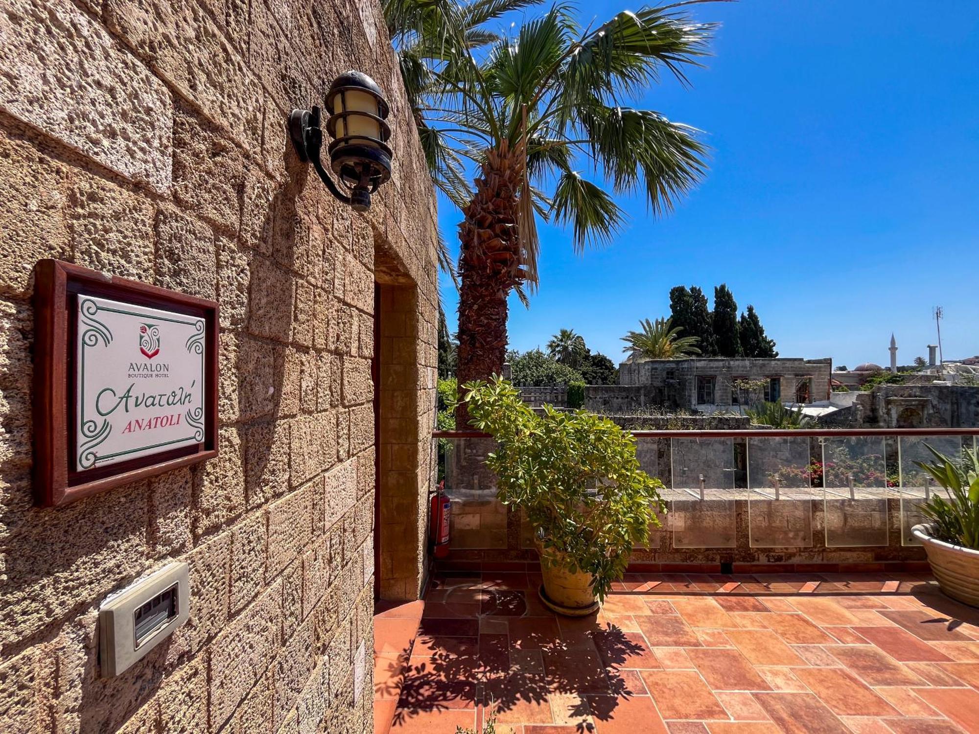 Avalon Boutique Hotel Rhodes Rhodes City Exterior photo